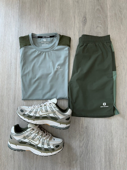 ZYROX SHORT SET - KHAKI & P6000’S