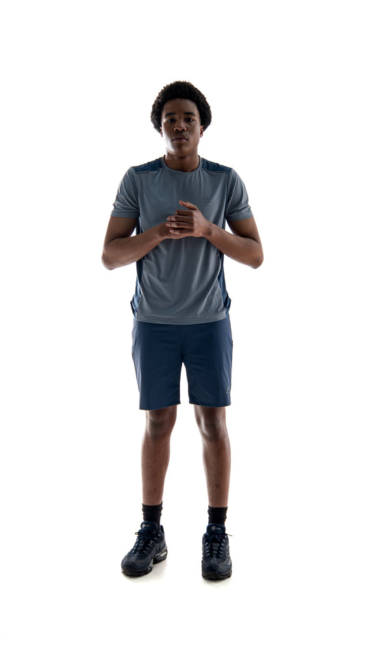 ZYROX SHORT SET - NAVY