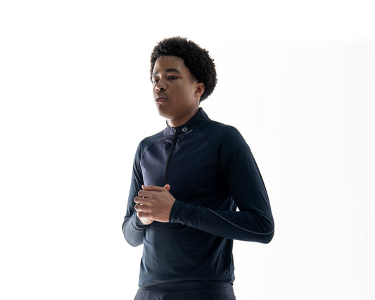 ENDURE 1/2 ZIP - NAVY