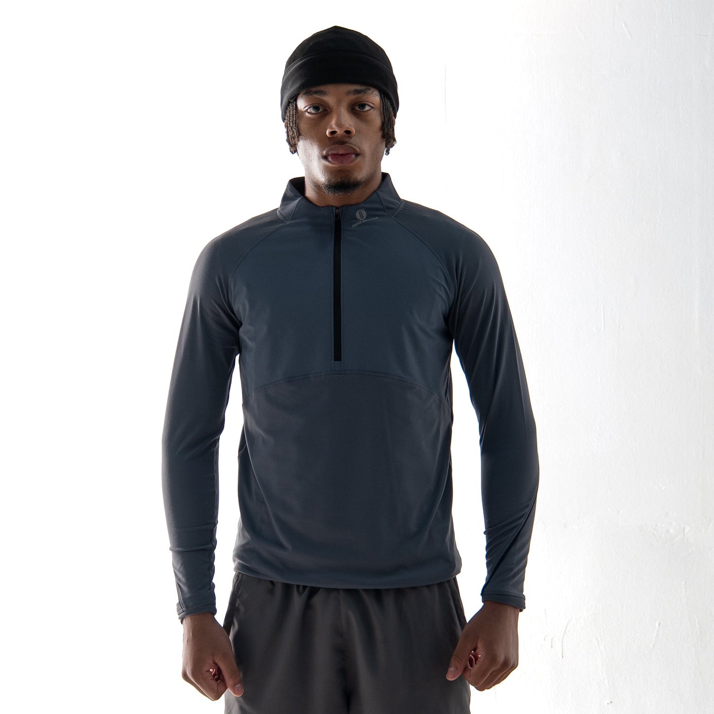 ENDURE 1/2 ZIP - GREY