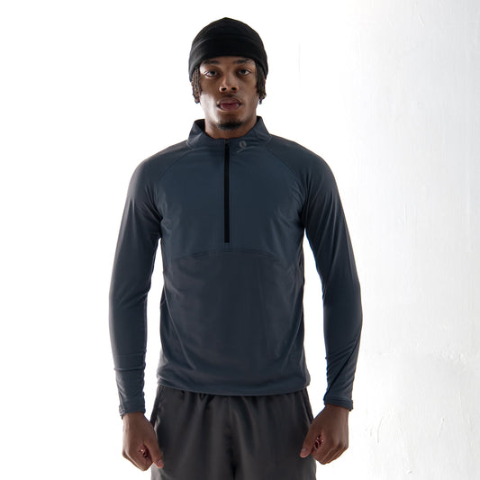 ENDURE 1/2 ZIP - GREY